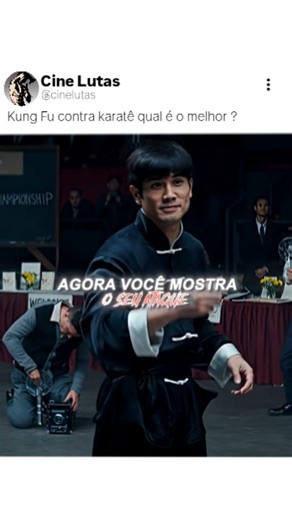 Cine Lutas on Instagram: ""KUNG FU VS KARATÊ" 🥋🔥 Bruce Lee Edit || A Origem do Dragão || LOUCURA LETAL (Slowed) 🎬 CRÉDITOS Filme: A Origem do Dragão Onde assistir: Prime Video (Aluguel) 📜 SINOPSE Bruce Lee, célebre lutador de artes marciais, e seu rival, o mestre de Kung Fu Wong Jack Man, tentam resolver suas diferenças em meio a conflitos culturais e pessoais, culminando em um confronto histórico que marcou o mundo das artes marciais. . Você sabe como surgiu a PR