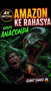 “Amazon Ka Giant Snake 🐍 Green Anaconda Attack! #shorts”
