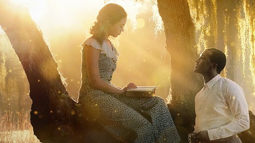"I need you to be happy 'cause we can't be sad together." Joshua Boone and Solea Pfeiffer star in a stunning tale of sweeping romance from writer-director Tyler Perry. A JAZZMAN’S BLUES bows on Netflix September 23. | Netflix