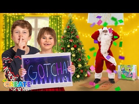 Catch Santa! 🎅🏼 🎁 Fun DIY Holiday Traps for Kids