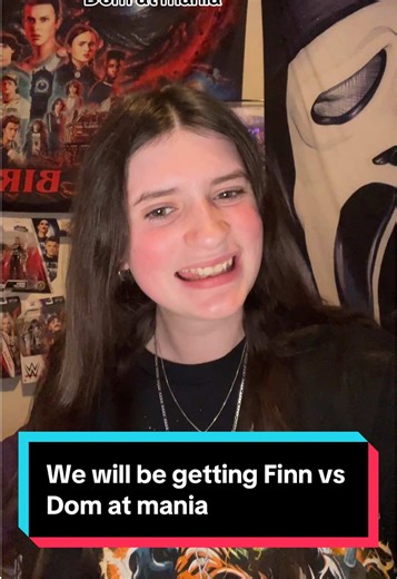 We will be getting Finn vs Dom at mania #wwe #dominikmysterio #finnbalor #wrestlemania #dominikmysteriowwe