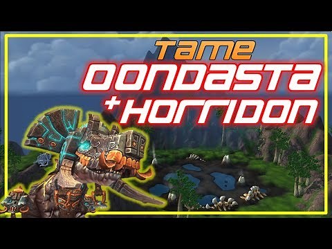 How To Tame OONDASTA & HORRIDON WoW BFA 8.2 | LazyBeast