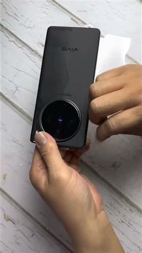 How I Install Phone Wraps Without Any Dust Vivo X300 #shorts #satisfying