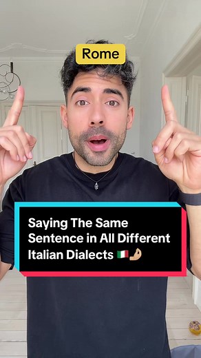 All Different Italian Dialects 🤌🏼 - Dialetti Italiani 🇮🇹 #italian #italiano