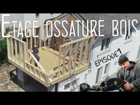 comment construire une extension en ossature bois