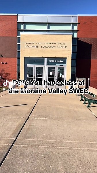 Live in or near Tinley Park? Our Southwest Education Center is right in your neighborhood and offers convienent classes with lots of spots to study and other resources! Plus it’s a LEED certified building with tons of cool “green” features like a rooftop garden. Check it out and learn more at morainevalley.edu/swec 💚🤍 #tinleypark #illinois #edutok #communitycollege #student #morainevalley #green #pov