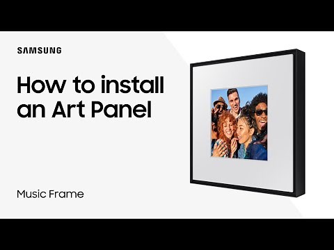 Samsung Music Frame speaker: Install an Art Panel | Samsung US