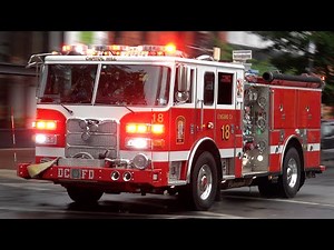 DCFD Engine 18 & Truck 7 Responding