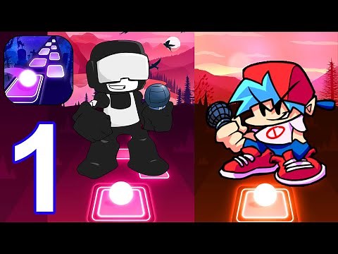 Tiles Hop EDM Rush - Gameplay Walkthrough Part 1 Tiles Hop vs Klaskii Romper (Android, iOS)