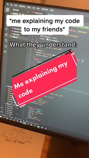 Bro why don‘t you understand?! Its that easy!! #html #htmlcss #explained #stackoverflow #coding #programming #EndlessJourney #copypaste #programmer #coder #codinglife #tech #techtok #fy #fyp #fypシ #fypage #foryou #foryoupage