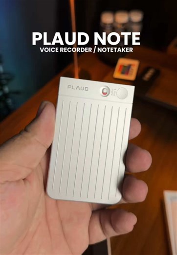 Effortless Note Taking with PLAUD NOTE Voice Recorder
