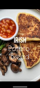 Irish potato bread! This will be in my new cookbook - recipe in the comments ☘️ #viralreel | Little Lou Cooks