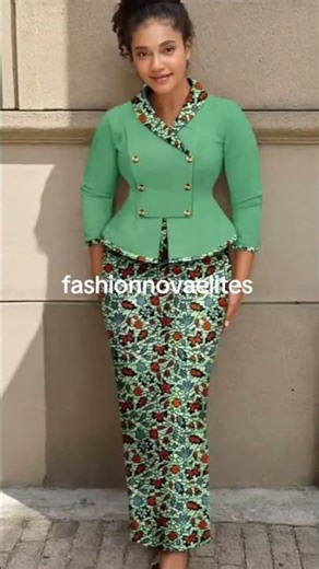 Latest Ankara Design #fashion #latestafricaprint #fashionnovaelites #ankara #fashiontrends #trending