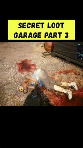 Cyberpunk 2077 SECRET LOOT GARAGE PART3 #cyberpunk #shorts #cyberpunk2077 #gaming #update #rpg