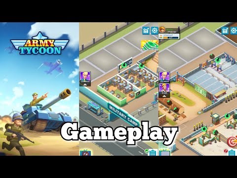 Army Tycoon : Idle Base Gameplay Part 1