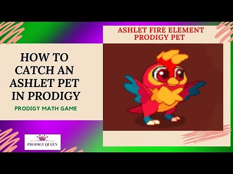 Prodigy Math Game | How to CATCH an ASHLET Pet in Prodigy.