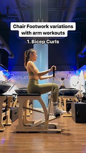 10K views · 145 reactions | Sit down – it's time to workout! 例 This EXO® Chair workout from trainer Jessica of Club Pilates in North York, Ontario has everything you need for an effective lower body and footwork workout. And some upper body goodness sprinkled in for spice. ️  . . . See important safety info here: https://bit.ly/3TNYrYn | Balanced Body, Inc. | Facebook
