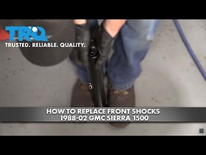 How to Replace Front Shocks 1988-02 GMC Sierra 1500
