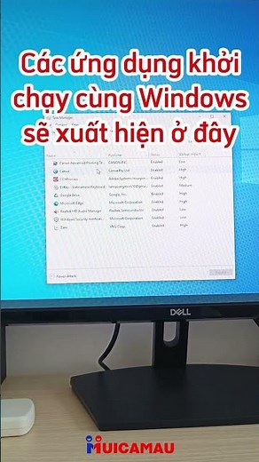 Tips PC: Cách tắt các ứng dụng khởi động cùng Windows