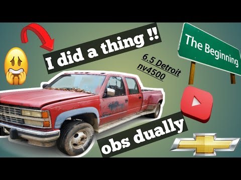 1994 Chevrolet Silverado K3500 Dually OBS CHEVY| 6.5 Detroit/NV4500 | Introduction To Channel