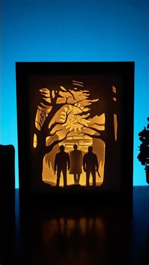 Supernatural DIY Lightbox💡#supernatural