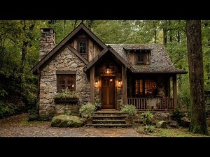 The Coziest Stone Cottage Hidden Deep in the Woods