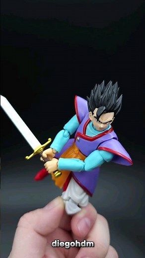 MYSTIC GOHAN do Aliexpress Unboxing rápido! #dbz #shorts