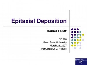 Epitaxial Deposition - SlideServe