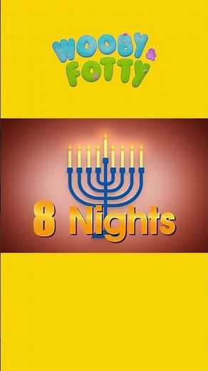 Counting the days of Hanukkah!