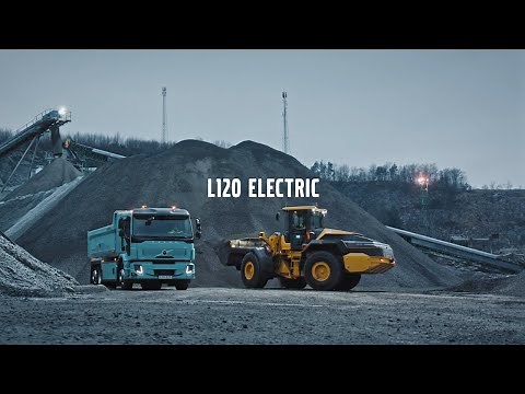 Unleash Efficiency with the Volvo L120 Electric C2 Wheel Loader | Built for Tomorrow.