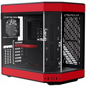 Buy Hyte Y60 Tempered Glass Mid Tower Case Red/Black [CS-HYTE-Y60-BR] | PC Case Gear Australia