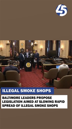 63K views · 426 reactions | With a series of new bills, Baltimore City leaders are working to smoke out a problem that’s quickly igniting across the city. “We are seeing smoke shops popping up all over the place,” Baltimore City Council President Zeke Cohen said. “We've heard reports of children being sold vapes, tobacco and marijuana. This is unacceptable.” MORE: https://bit.ly/43w3d0M | WBFF FOX 45 | Facebook