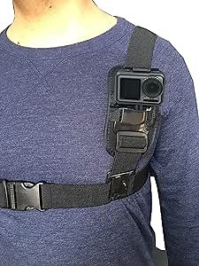 Single Shoulder Strap Mount for GoPro Hero/Osmo Action/Osmo Pocket and Other Similar Action Cameras