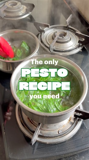 Fresh Homemade Basil Pesto in 10 Minutes | Easy Pesto Recipe