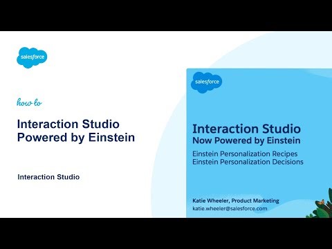 Marketing Cloud Personalization Powered by Einstein