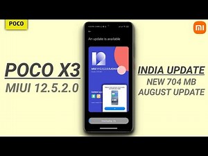 OFFICIAL 🇮🇳 MIUI 12.5.2.0 STABLE UPDATE FOR POCO X3 RELEASED | POCO X3 MIUI 12.5 UPDATE ROLLING OUT