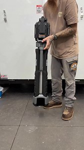 Check out this Modular Dual power light from @flexpowertoolsna • It can run on battery or be plugged in and also has an onboard USB C port to charge your phone • 4000 lumens on high and extends to 7ft tall. The light can be removed from the tripod for smaller work areas . . . #tools #construction #flexpowertools #flexpartner | Kruger Construction