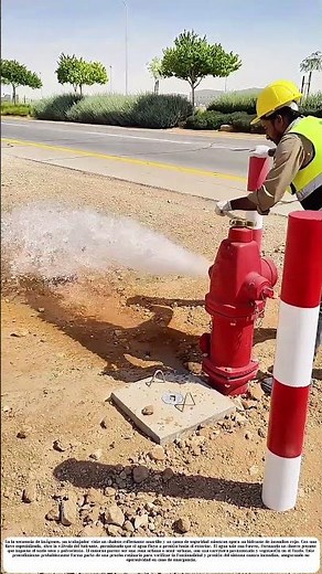 Operación de Mantenimiento: Prueba de Presión en Hidrante de Incendios