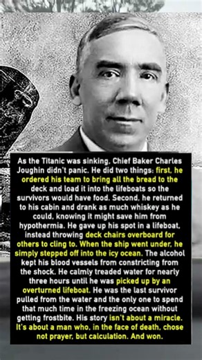 The Titanic Baker Who Replaced Panic With Pure Logic to Survive the Icy Ocean