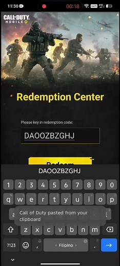 New Call Of Duty Mobile Redeem Code 2025 | #codm #coderedeem #callofdutymobile