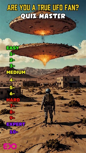 🚀UFO QUIZ🚀 Are You A True UFO Fan? Only the best will get the right answers! let me know in comments! #ufo #ufosighting #mystery #alien #conspiracy #extraterrestrial #viral #caughtoncamera #whatisthis #usa_tiktok #ai #uap #newjersey #ovni #pan #usa #crash #aliens #elonmusk #quiz