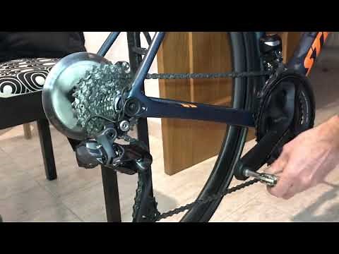 Configure Shimano DI2 electronic in its modes -manual, automatic and semi-automatic-
