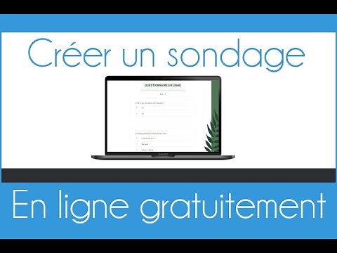 Comment créer un formulaire en ligne gratuitement ? Tuto Drag'N Survey