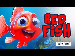 Red Fish Song 🐟 | Fun Kids Song for Toddlers & Preschool | Baby Songs