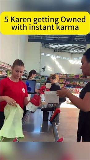 Karens Getting Instant Karma Moments #karen #karma