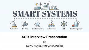 SSIs Interview Presentation - Egwu Kenneth