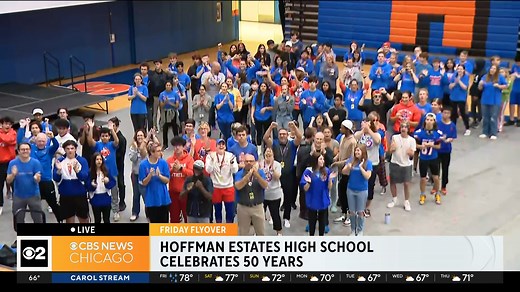 5.6K views · 67 reactions | Go Hawks! Hoffman Estates High School is celebrating 50 years. https://www.cbsnews.com/chicago/video/hoffman-estates-celebrating-50-years/ | CBS Chicago | Facebook