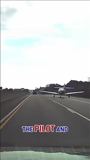 WATCH: Plane makes EMERGENCY landing on Pennsylvania highway #shorts #us #news #viral