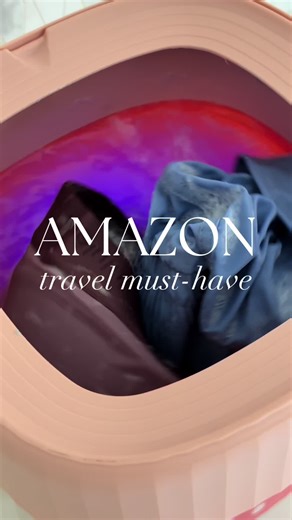 DM me C569 for 🔗 or find it in the comments! Love this collapsible and portable washing machine for doing laundry while traveling!! #amazonhome2023 #amazontravelfinds #amazontravelmusthave #portablewashingmachine Foldable collapsible washing machine portable travel hack