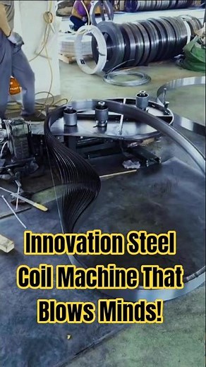 Innovation Industrial Steel Wire Coil Forming System